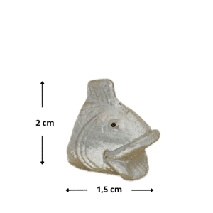 Tête de poisson argent