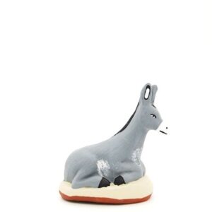 santon provence âne peint à la main