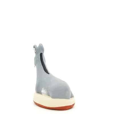 santon provence âne peint à la main dos