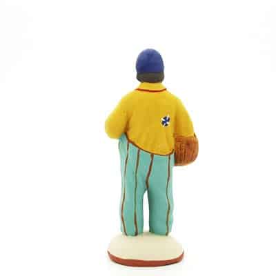 Bartoumieu santon peint main dos