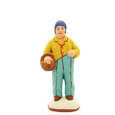 Bartoumieu santon peint main