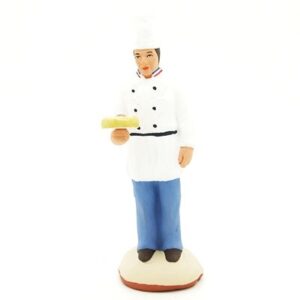 santon de provence peint à la main patissier