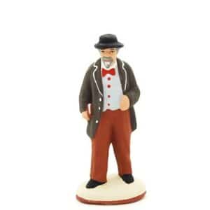 Mistral - santon de Provence peint à la main