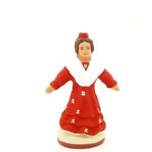 santon provence peint mains danseuse 2