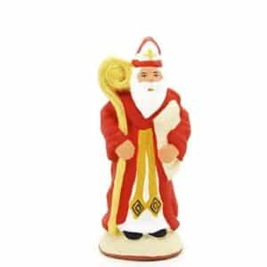 santon de provence peint à la main saint nicolas