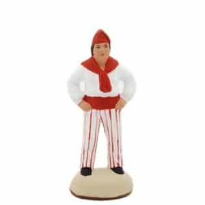 santon de provence peint à la main le niçois