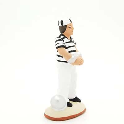 Bagnard santon de provence peint main profil