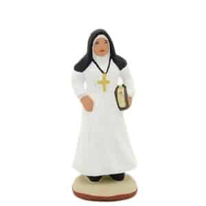 santon de provence peint à la main religieuse