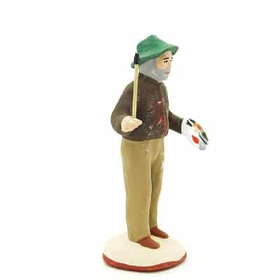 santon de provence peint à la main van gogh profil