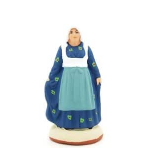 santon de provence la lorraine peint à la main