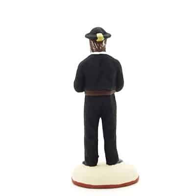 Santon de Provence peint à la main le breton dos