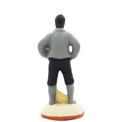 Santon de Provence peint à la main le catalan dos