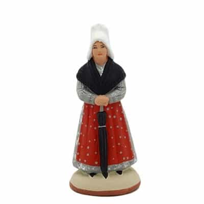 santon de provence normande peint à la main