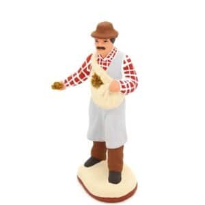 Semeur santon peint à la main