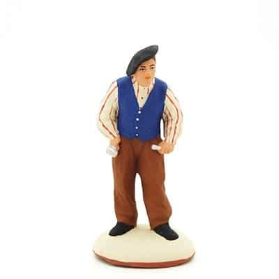 tailleur de pierre peint à la main