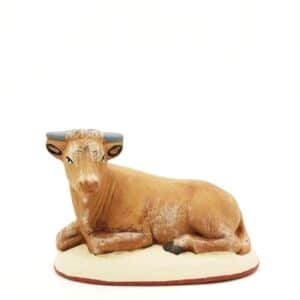 Santon de Provence peint à la main bœuf nouveauté 2017