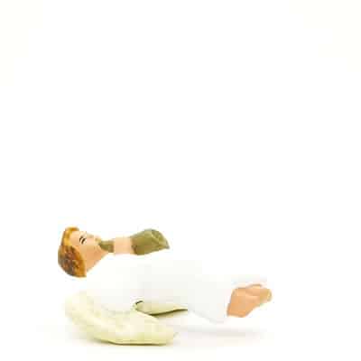 santon Bouffareou peint à la main profil