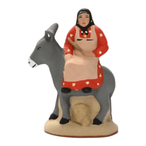 Femme à l'âne