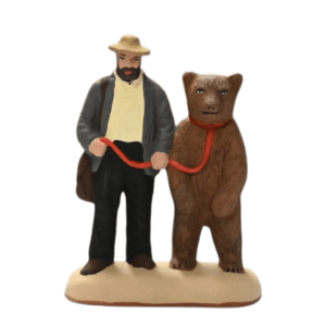 Homme et son ours
