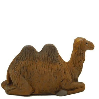 Santon gouache chameau dos