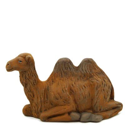 Santon gouache chameau profil