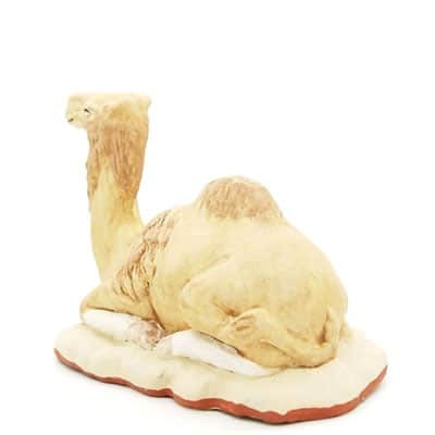 santon de Provence peint a la main dromadaire dos