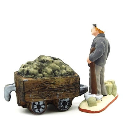 Santon de Provence le mineur profil