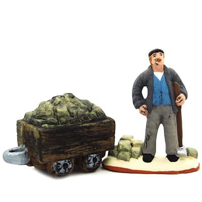 Santon de Provence le mineur