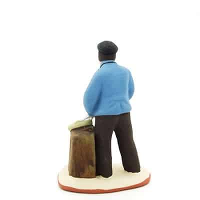 sabotier santon de provence peint à la main dos