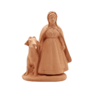 Femme à la chèvre à peindre