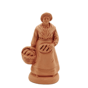 Femme fougasse à peindre