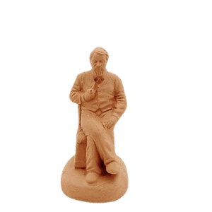 Homme à la pipe à peindre