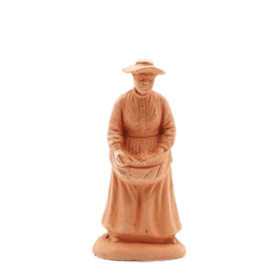 La cueilleuse debout à peindre