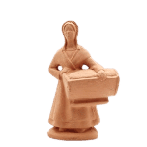 La femme au berceau à peindre