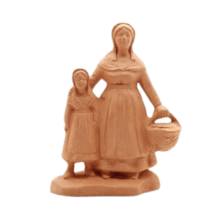 La femme et sa fille à peindre