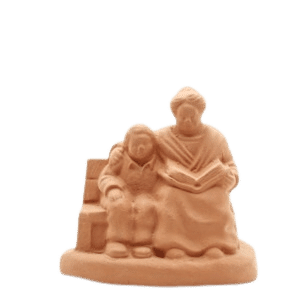 La liseuse et l'enfant à peindre