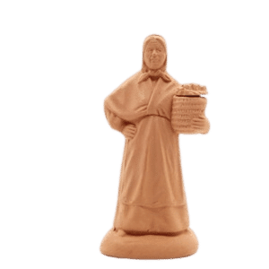 La mamie corse aux châtaignes à peindre