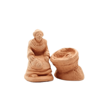 La rinceuse de poissons à peindre