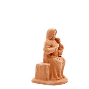 La vierge à l'enfant à peindre