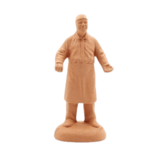 Le boulanger qui enfourne à peindre