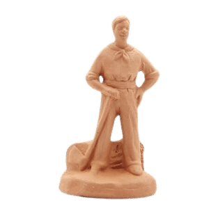 Le bûcheron à peindre