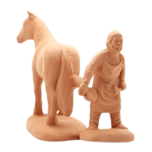 Le maréchal ferre son cheval à peindre