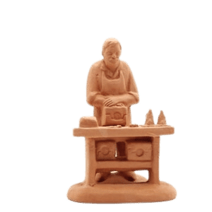 Le santonnier à peindre