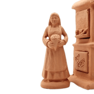 Marchande de Pop Corn à peindre