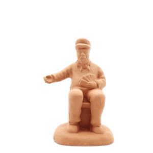 Partie de cartes 1 (bras tendu) à peindre