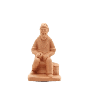 Pêcheur en mer à peindre