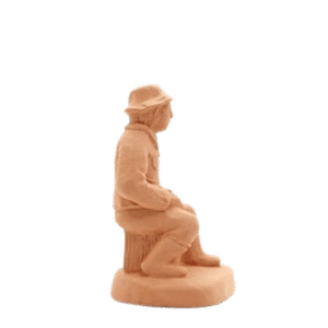 Pêcheur en rivière à peindre