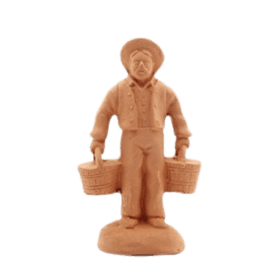 Porteur d'eau à peindre