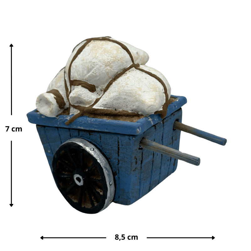 Charrette de sacs de farine – Image 2