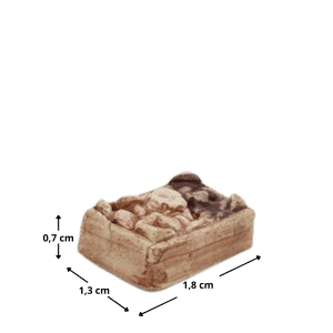 Mini-cagette de champignons